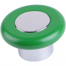 Ручка-кнопка Круг зеленая