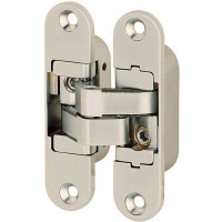 Прихована дверна завiса H2 нікель матовий права