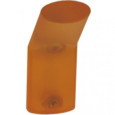 Ручка-крючок Balu оранжевая прозрачная м/о 32 мм
