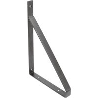 Полкодержатель GINO черный матовый 30 кг