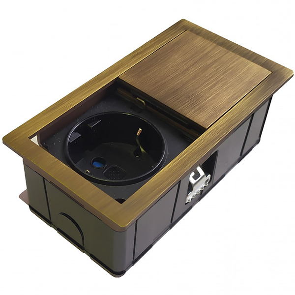 Блок розеток Versahit Mono 1 розетка старая бронза купить в Украине ...