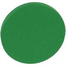 Ручка-кнопка Pluto зеленая глянцевая d32 мм