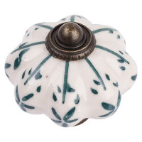 Ручка-кнопка Anastasia антична бронза/малюнок d43 мм