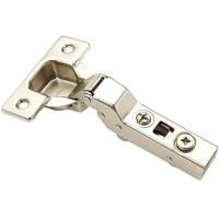 Завіса METALLA D SM N 110° напівнакладна сталь нікельована шаблон 45 х 9.5 під шуруп