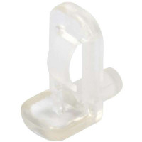 Полкодержатель для стекла с защелкивающимся стопором