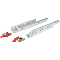 Направляючі повного висування Matrix Runner UM A30 Push to Open 3D 450 мм 30 кг