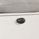 Ручка-кнопка Oval Simple черная матовая