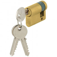 Циліндр для замку одинарний 40х10 мм латунь