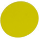 Ручка-кнопка Pluto желтая глянцевая d40 мм