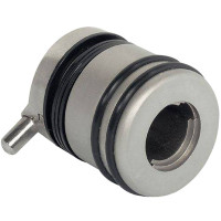 Поворотний замок для скляних дверей SYMO 3000 нікель полірований