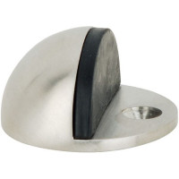 Отбойник с резиновым буфером d43 мм нержавеющая сталь