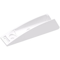 Крепление для накладного выталкивателя фасада K-Push Tech с ходом отталкивания 20 мм белое