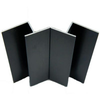 Мультиугол к цоколю H=100 мм черный браш