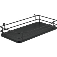 Полиця для фронтального висувного механізму 233х466х90 мм антрацит