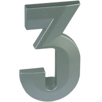 Ручка Трійка алюміній м/о 64 мм