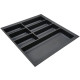 Лоток для столових приладів Classico 600 мм для Legrabox Kristall Soft Touch чорний