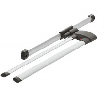 Выдвижная вешалка для полотенец с 2 держателями