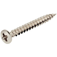 Шуруп з напівпотайною головкою Hospa 4х20 мм нікельований