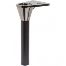 Мебельная ножка Cool алюминиевая черный никель H=180 мм