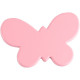 Накладка декоративна Метелик світло-рожева