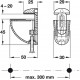 Полкодержатель-пеликан для полки 4-20 мм L=50 мм нержавеющая сталь