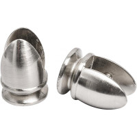 Полкодержатель-пеликан для полки 5-7 мм L=25 мм нержавеющая сталь