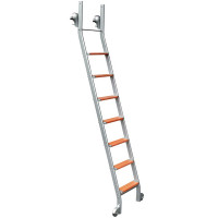 Лестница навесная 2250-2490 мм 150 кг алюминий