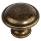 Ручка-кнопка Titus античная бронза d25 мм