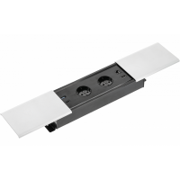 Удлинитель PRESTINO 2 розетки SCHUKO + USB А+С + RJ45 + HDMI провод 1,5 м белый