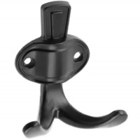 Крючок мебельный Coruna малый черный матовый