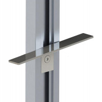 Тримач для дерев'яних полиць похилий антрацит