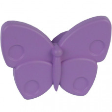 Ручка-кнопка Бабочка фиолетовая матовая
