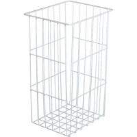 Корзина для белья 400х500х450 мм белая