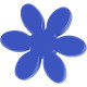 Ручка-кнопка Цветок синяя
