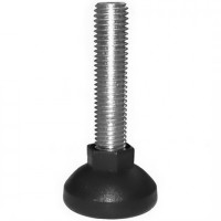 Опора регулируемая М8х41 d30 мм черная