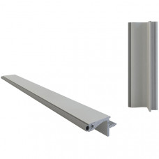 Профиль-ручка для навесных шкафов алюминий L= 4200 мм