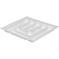 Лоток для столових приладів 390х440 мм білий