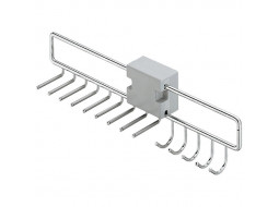 Тримач для 9 краваток та 5 ременів висувний