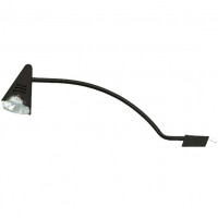 Консольний світильник алюмінієвий 359х143 мм чорний