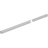 Штанга поперечного огородження L=1200 мм білий металік