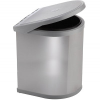 Ведро мусорное Ring с автооткрыванием нержавеющая сталь 12 л
