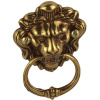 Ручка Lion золото барокко м/о 32 мм L=61 мм