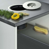 Сміттєзбірник для монтажу в робочій плиті 11 л пластик