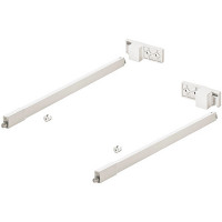 Рейлинг прямоугольный Matrix Box S, 270 мм, белый