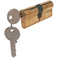 Цилиндр для замка двойной 30,5х30,5 мм латунь