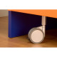 Мебельный ролик Roll 10 Nylon d100 мм серый