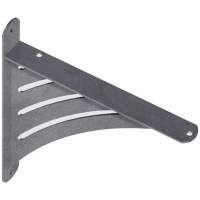 Консоль декоративная Sitio 30 кг L=190 мм античное серебро