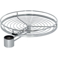 Корзина выносная 360х90 мм для трубы 50 мм хром полированный