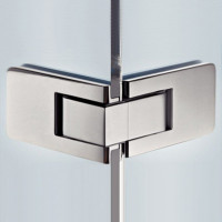 Петля дверная для стекла 90°