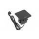 Удлинитель врезной квадратный FLIP 1 розетка+2 USB+LAN+кабель с вилкой 1,5 м черный
